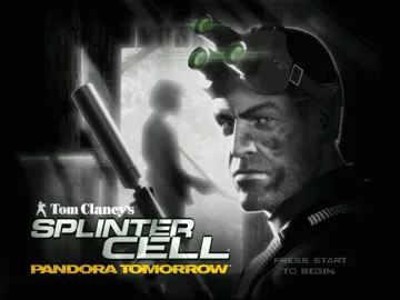 Tom Clancys Splinter Cell Pandora Tomorrow (USA) screen shot title